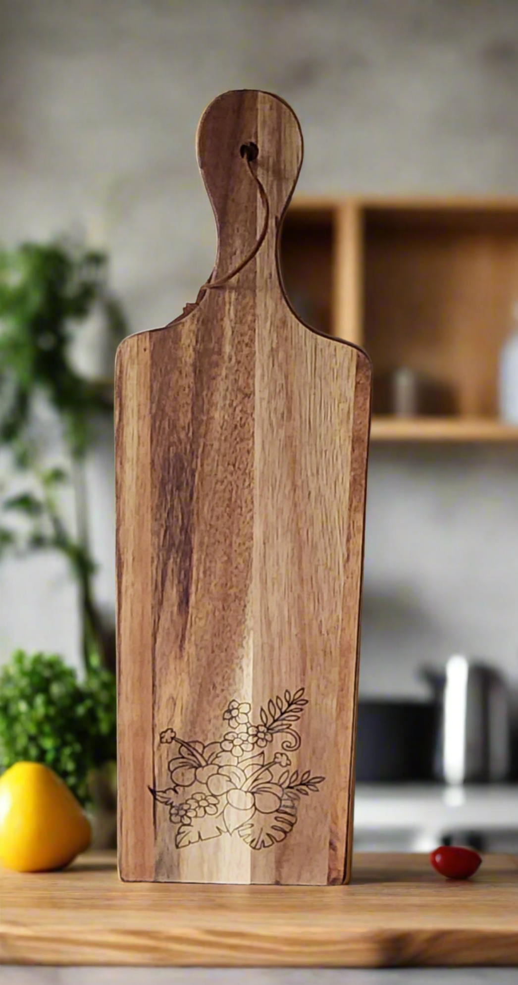 Laser engraved Charcuterie and cheese Board